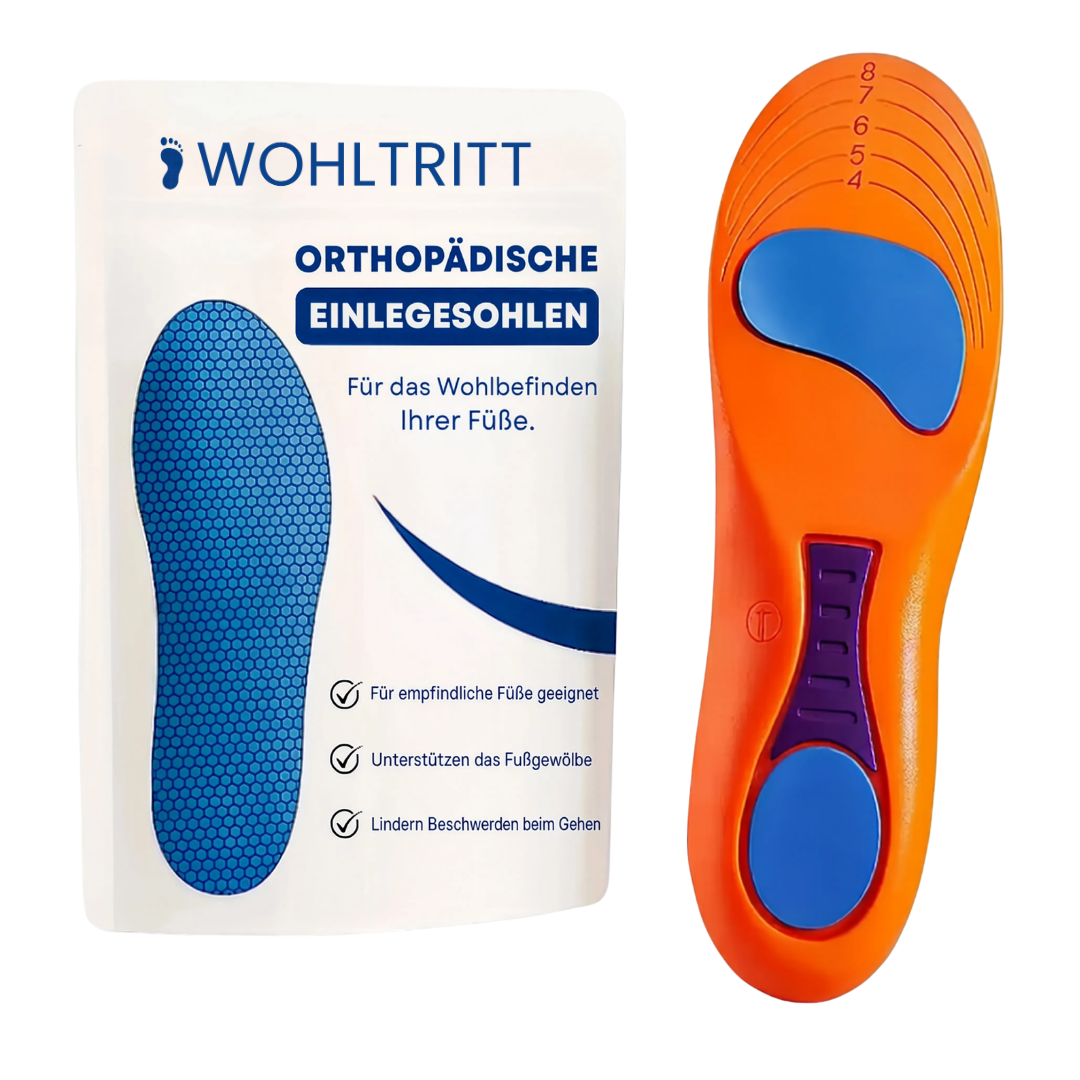 Paar orthopädische Einlegesohlen