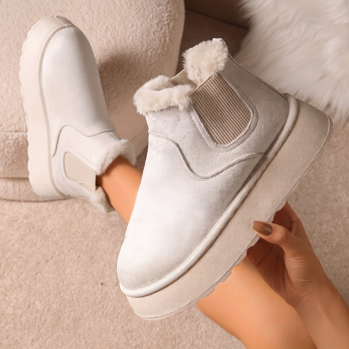 WohlWarm™ Gefütterte Komfort-Winterstiefel